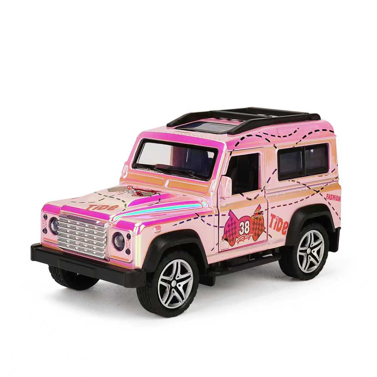 YC6616H Land Rover Defender Colorful, Car Model, Zinc Alloy Toy Car for Kids, Pull Back Vehicles Toy Car for Toddlers Kids Boys Girls Gift YC6616H Land Rover Defender Colorful, Car Model, Zinc Alloy Toy Car for Kids, Pull Back Vehicles Toy Car for Toddlers Kids Boys Girls Gift