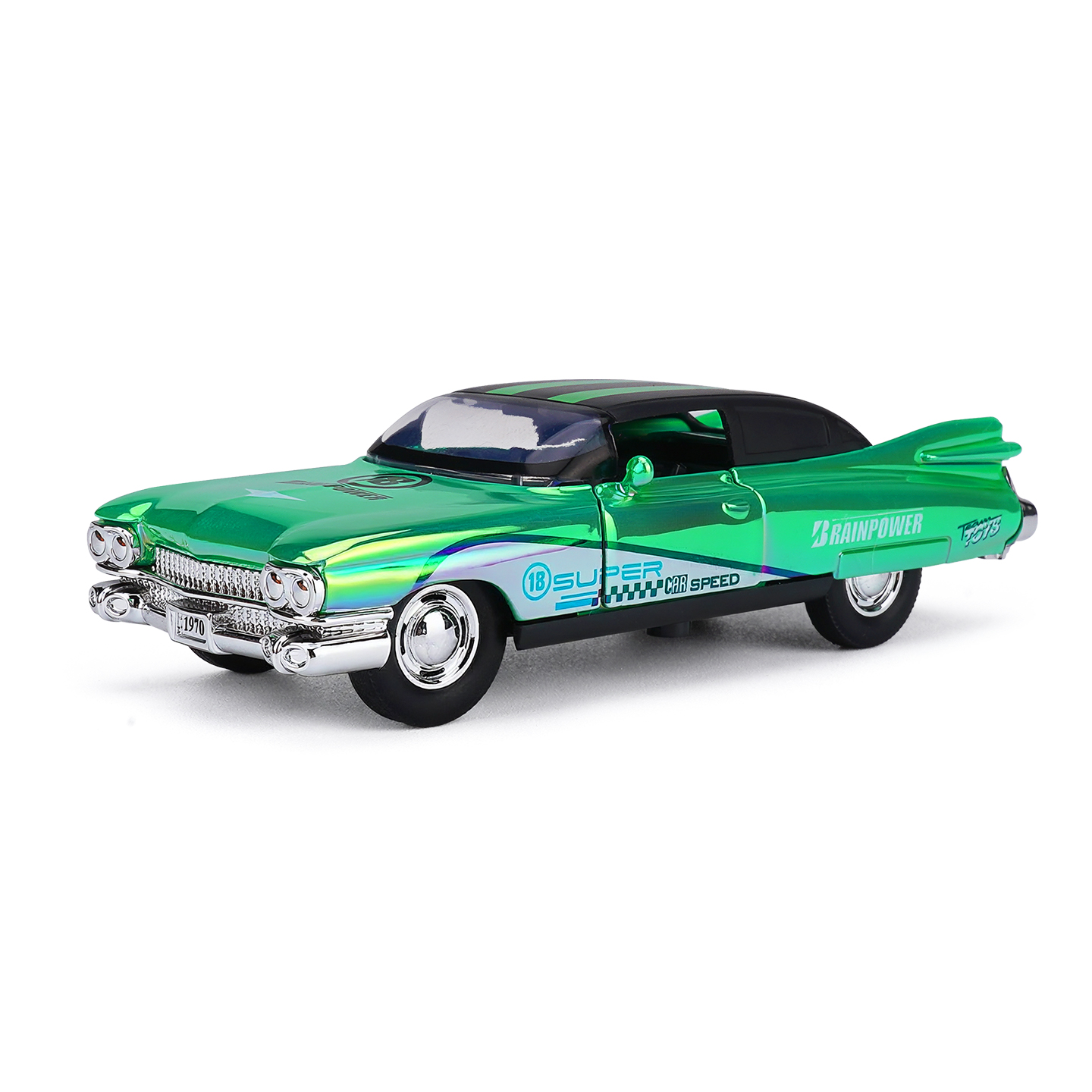 YC6617H Chevrolet Classic Car, Car Model, Zinc Alloy Toy Car for Kids, Pull Back Vehi
