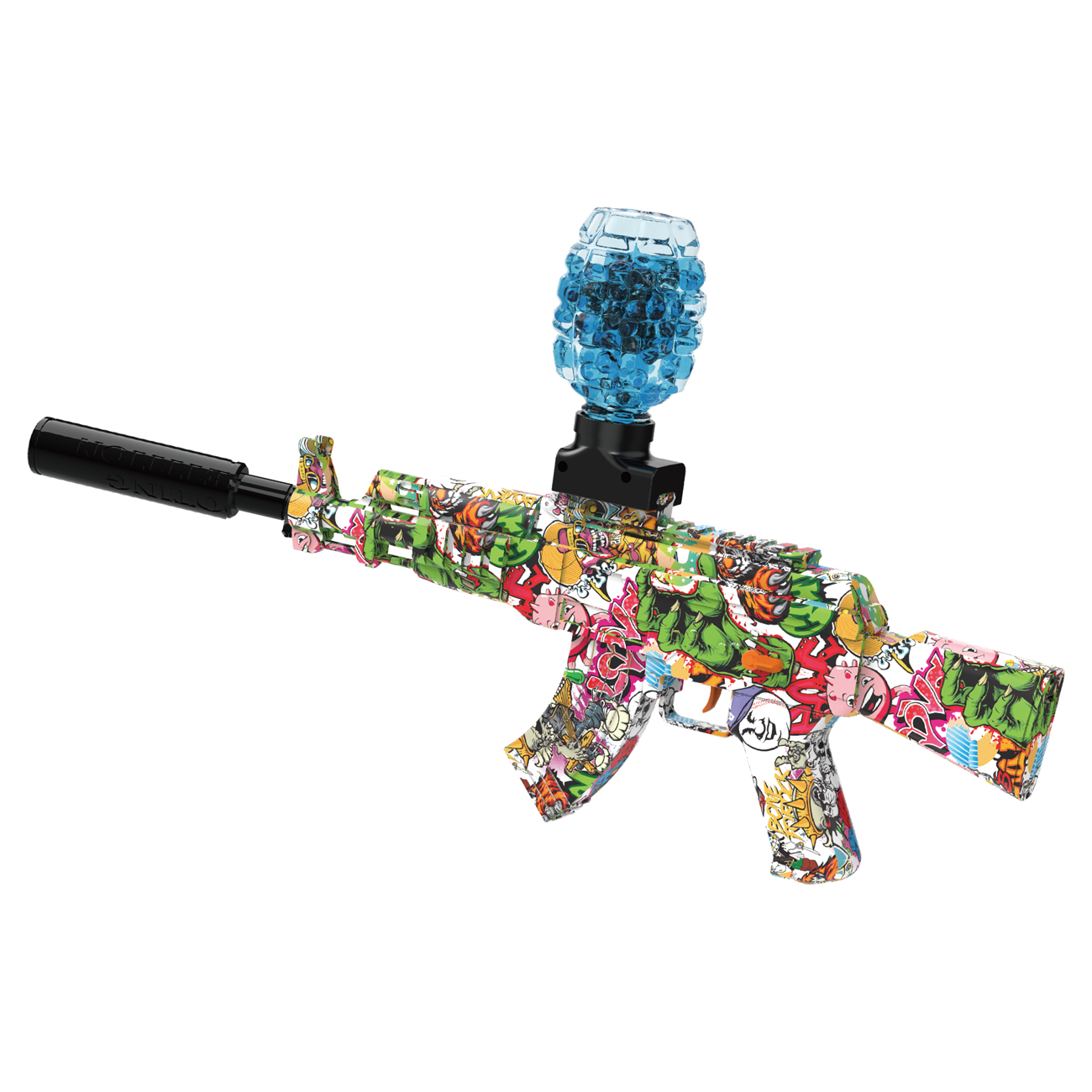 Gel Ball Blaster Gun Automatic, 666-5 AK Hand Automatic Integration  Gel Ball Blaster Gun Automatic, 666-5 AK Hand Automatic Integration